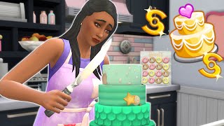 How much money can you make by selling wedding cakes in the sims 4? // Sims 4 baking