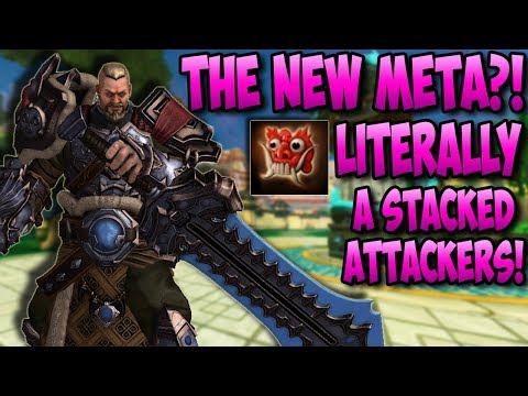 FIGHTER'S MASK IS LITERALLY A STACKED ATTACKERS BLESSING! - Masters Ranked Duel - SMITE