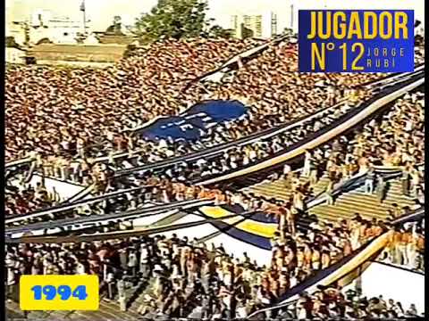"Vieja escuela de La 12 (La Barra del Jose Abuelo) - Boca Juniors" Barra: La 12 &bull; Club: Boca Juniors