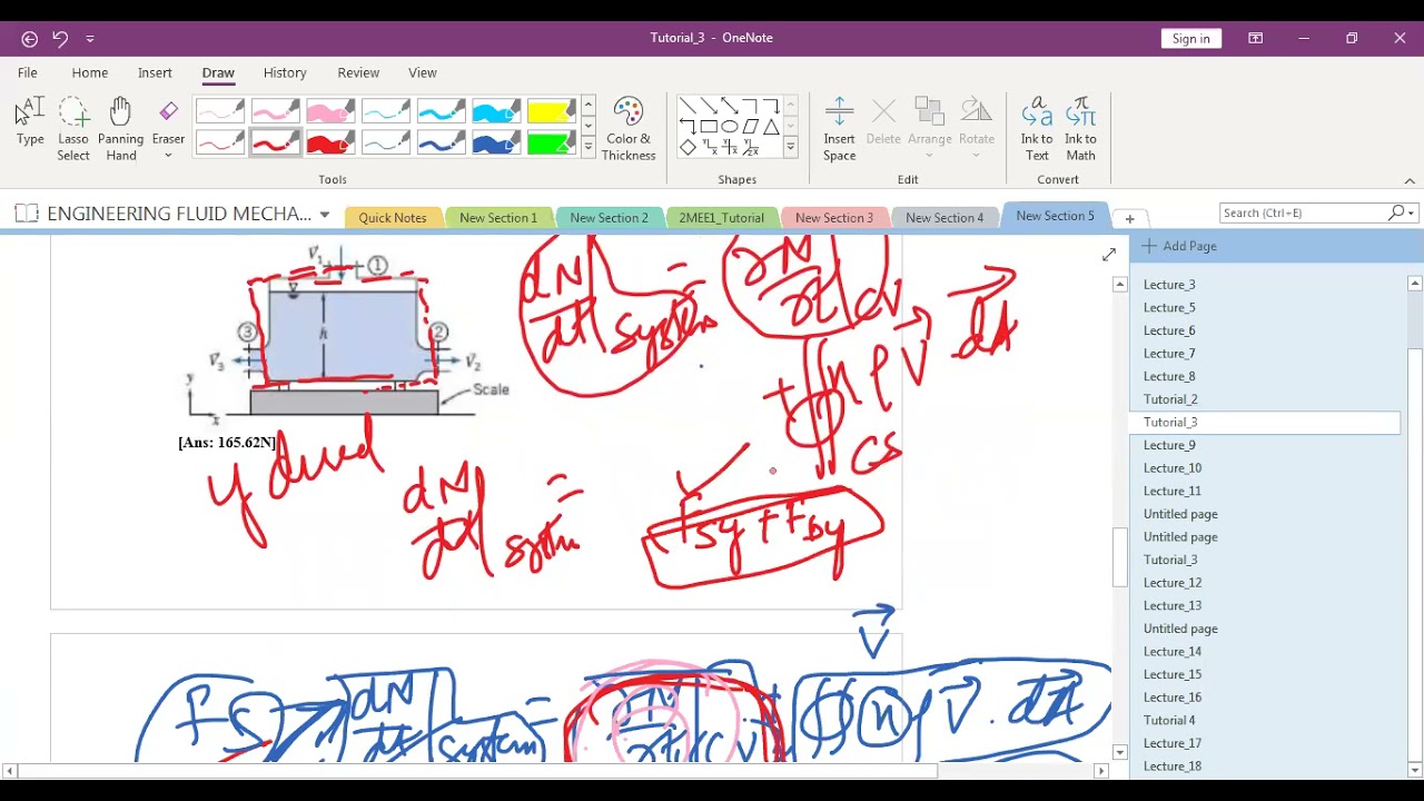 Lecture 18 Approximate Solution to Navier Stokes Equation