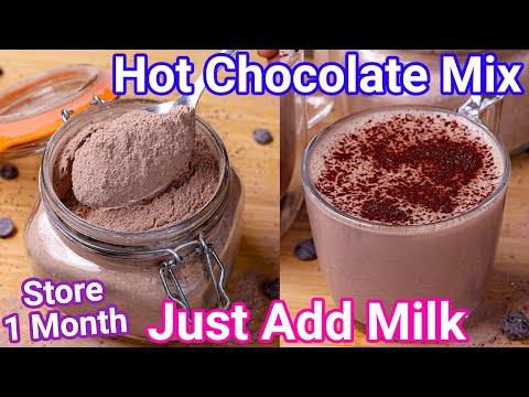 Hot Chocolate Instant Mix - Homemade Choco Mix Store 1 Month | Refreshing Hot Beverage Instant Mix