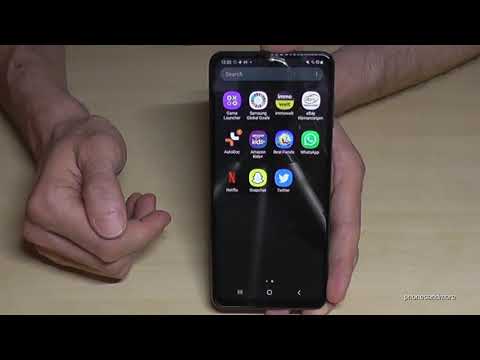 Samsung Galaxy A02/A12/A32: How to uninstall or disable an app? Tutorial for removing apps