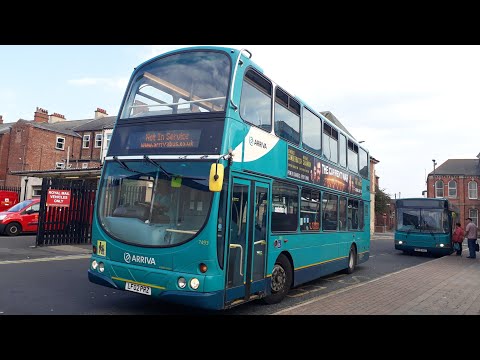 7493/LF02 PRZ-Arriva Northumbria-Volvo B7TL/Wright Eclipse Gemini