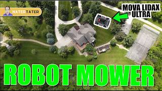 ✅ Mova LiDAX Ultra 3000 AWD Robotic Lawn Mower Review - Tested - Lidar And Vision - Auto Mapping AI