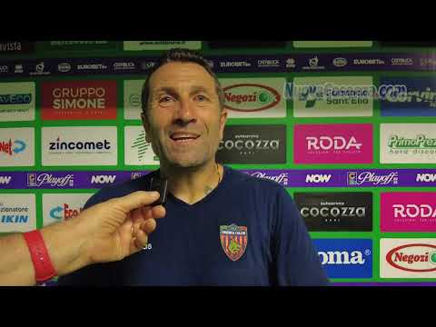 Monopoli-Cosenza 2-2, Coach Buscè at the end of the match