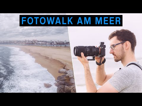POV Fotowalk am Meer fotografieren in Porto, Portugal | Sony A7 III x Sigma 100-400