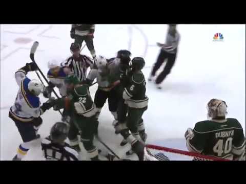 2015 - Game #3 CDSF: St. Louis Blues Vs Minnesota Wild. April 20th 2015. (HD)
