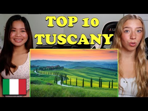 American Girls React to Top 10 Places To Visit In Tuscany!
