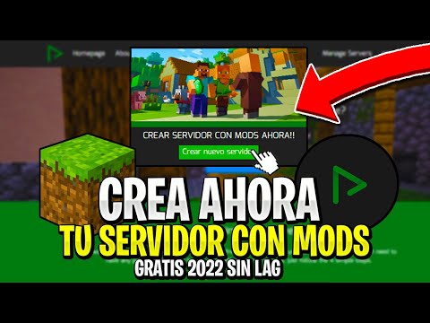CREATE your SERVER with MODS in MINECRAFT WITHOUT LAG / 2022 FREE