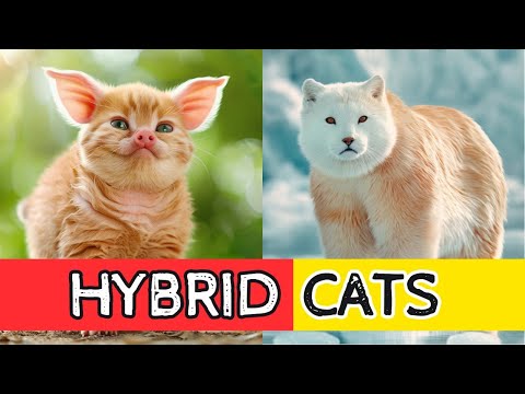 If All Animals Were CATS 😻 Unseen Hybrid Cats!