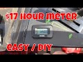 How To Install An Hour Meter On A 2022 Toro Timecutter Zero Turn Lawn Mower / For $17