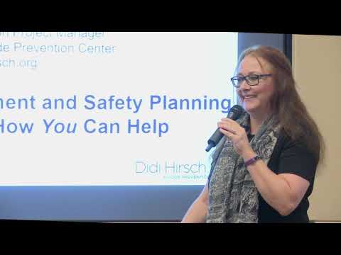 Suicide Prevention Workshop: Suicide Risk Assessment and Safety Planning