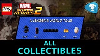 Lego Marvel Super Heroes 2 - ALL MINIKITS, STAN LEE, CHARACTER TOKEN, LEVEL 2
