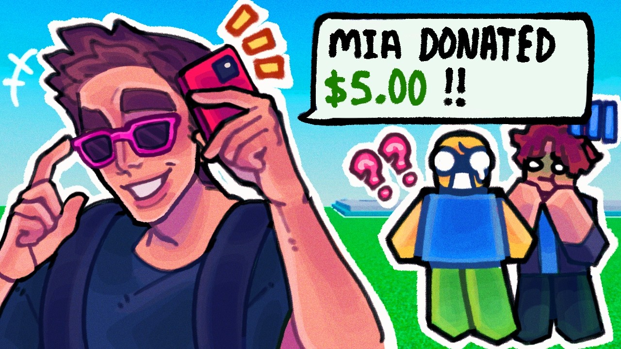 FAKE STREAMER Prank in Roblox Micup 3