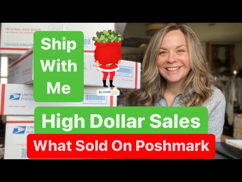 Ship My Poshmark Sales With Me What Sold Fast For BIG Profits Chatty Video Tips For Increasing Sales