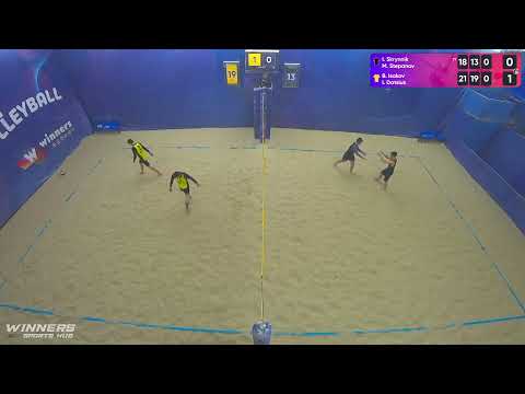 07:00 I. Skrynnik / M. Stepanov - B. Isakov / I. Datsiuk 24.02.2023 | Winners Beach Volleyball