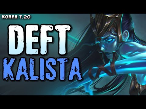 KT Deft (954 LP) Kalista (w Thresh) v Tristana/Alistar matchup - Korea 7.20