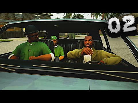 GTA San Andreas Definitive Edition - PULLING UP ON FOOLS - Part 2 - Grand Theft Auto San Andreas 4k