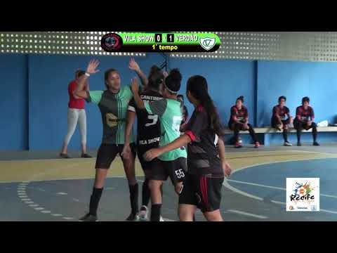 Vila Show x Verdão - Recife Bom de Bola - Primeira fase - Futsal Feminino 2021 ⚽️