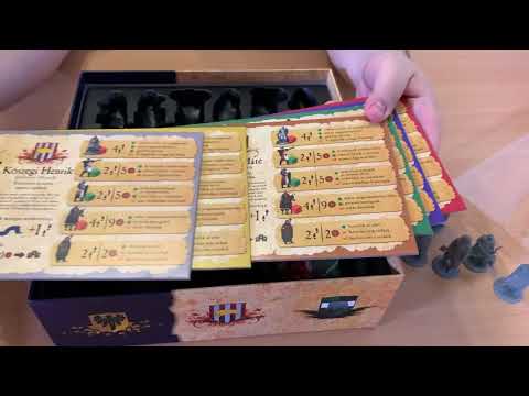 Kard és Korona Unboxing (Dobozbontás) - Mit Játsszunk?