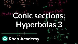 Conic Sections: Hyperbolas 3