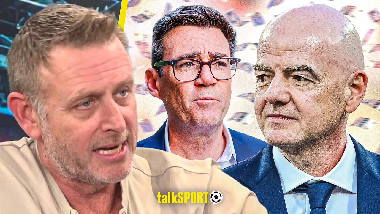 Darragh MacAnthony INSISTS Gianni Infantino should RESIGN amid Andy Burnham's demand for CHANGE!