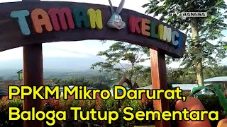 PPKM Mikro Darurat, Baloga Kota Batu Tutup Sementara