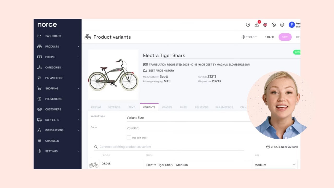Norce Commerce PIM Overview