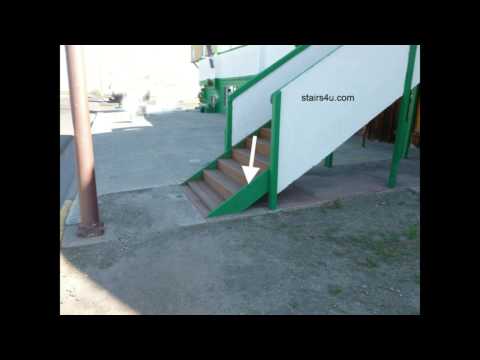 Building And Safety Problems at Bottom of Stairway