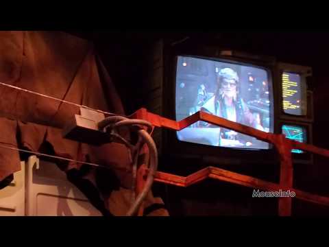 PLAN B! Hondo Ohnaka audio animatronic backup at Disneyland Millennium Falcon: Smugglers Run