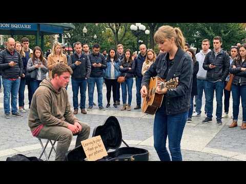 They Mocked a Street Musician — Taylor Swift Picked Up His Guitar and Played, Shaming the Crowd
