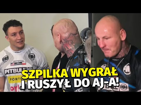 ARTUR SZPILKA PO NOKAUCIE NA KSW. OD RAZU RUSZYŁ W STRONĘ AJ-A!