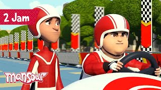 Download lagu Momen Favorit Mansour P6 👑| 2 jam Kartun untuk Anak-Anak 🕐 | Petualangan Mansour ✨ mp3