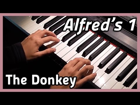 ♪ The Donkey ♪ Piano | Alfred's 1
