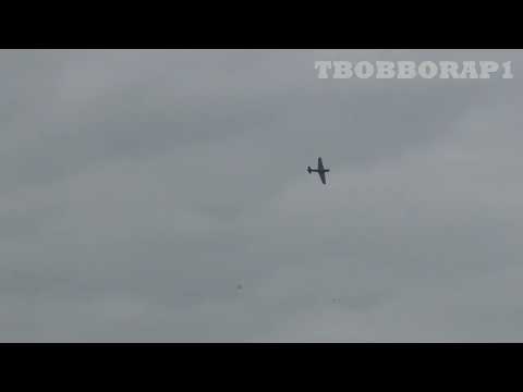 BATTLE OF BRITAIN HERITAGE FLIGHT - HAWKER HURRICANE WW2 FIGHTER DISPLAY AT WESTON PARK - 2022