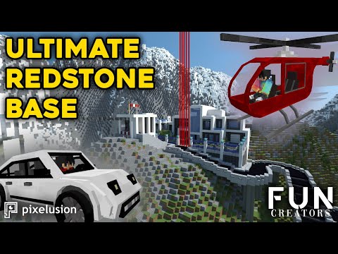 Pixelusion - Ultimate Redstone Base - Minecraft Marketplace | Official Trailer