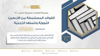 الحديث 38 (من عادى لي ولياً فقد آذنته بالحرب) image