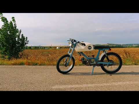 Babetta 207 custom built Caferacer - retro moped czechoslovakia