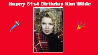 Happy 61st Birthday Kim Wilde