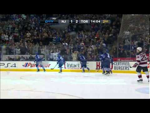 JVR 2-1 Goal - Devils vs Maple Leafs (Jan 12, 2014)