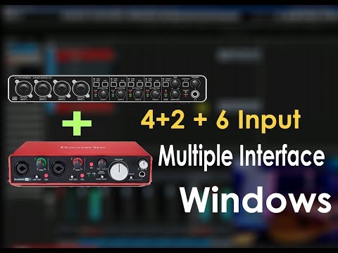 How To Use Multiple Audio Interface In Windows Pc