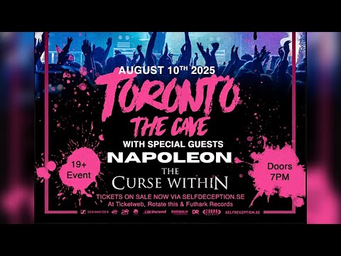 The Curse Within LIVE at The Cave – Toronto | August 10, 2025
