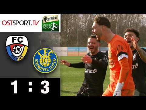 Goalkeeper goal at final whistle saves LOK the semi-final: FC Grimma - Lok Leipzig 1:3 a.e.t. | S...