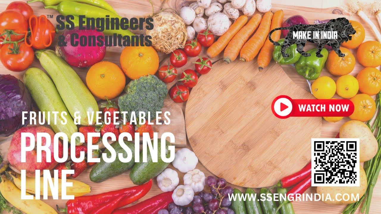 Fruits and Vegetables Processing Line 🥭🥒| food processing #SSEC