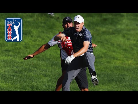 Best hole-outs in a playoff to win a golf tournament