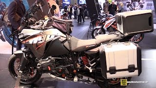 2015 KTM 1190 Adventure - Walkaround - 2014 EICMA Milan Motorcycle Exhibition