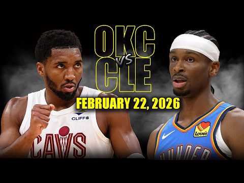 오클라호마시티 썬더 vs 클리블랜드 캐벌리어스 풀 경기 하이라이트 – 2026년 2월 22일 | NBA 시즌