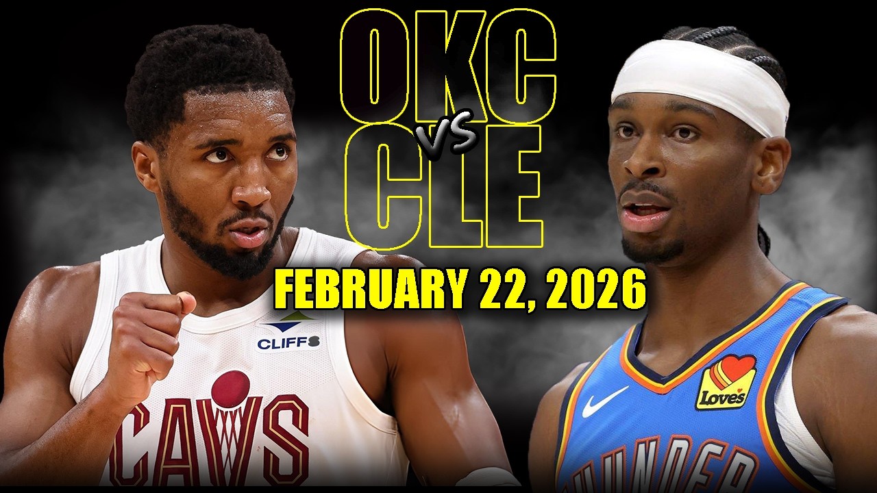 2월23일 오클라호마 클리블랜드 NBA 하이라이트