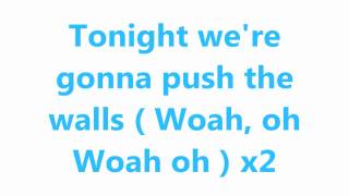 Brock Zanrosso - Push the walls (LYRICS ON SCREEN) HD