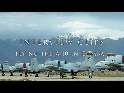 A-10 Pilot Talks About Flying the A-10 in Combat (Desert Storm and Afghanistan) | Interview Clips